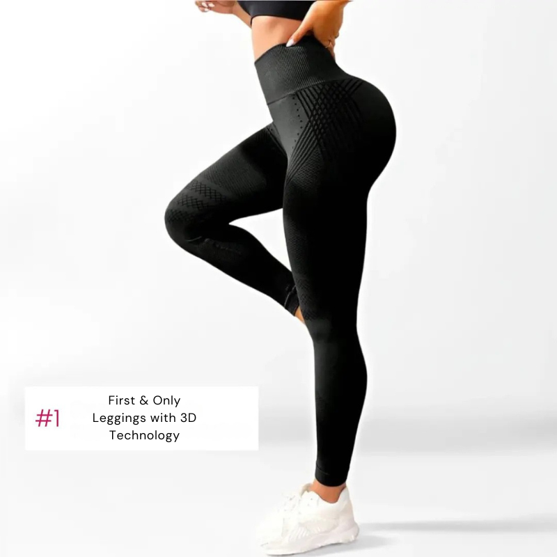 Leggings 3D: Tehnologie brevetată pentru o siluetă subțire