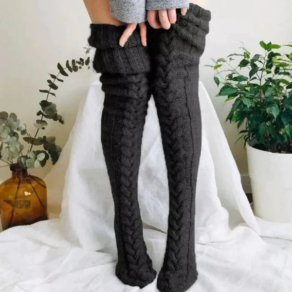 Extra lange winterkousen - Houd je voeten warm