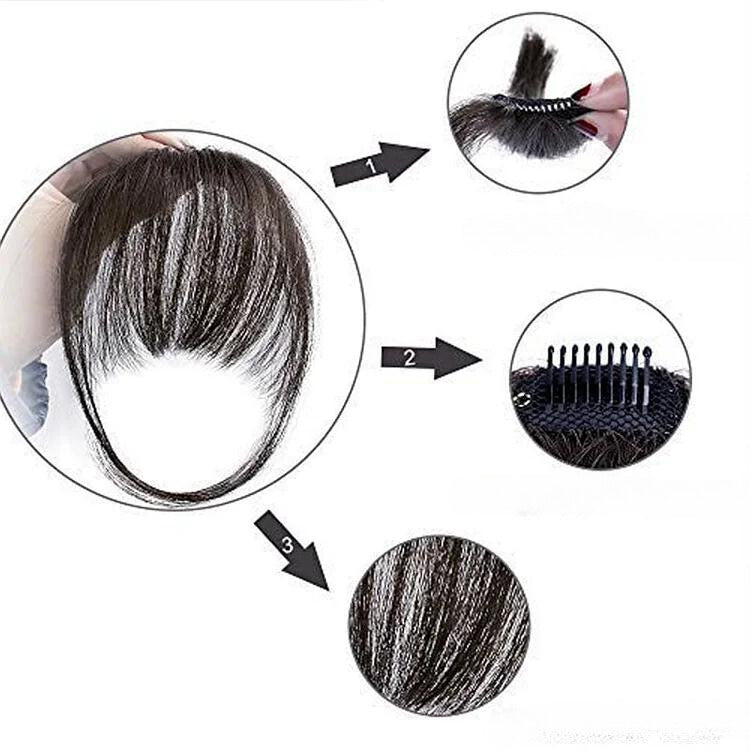 Clip-in ofina pre okamžitú transformáciu vzhľadu
