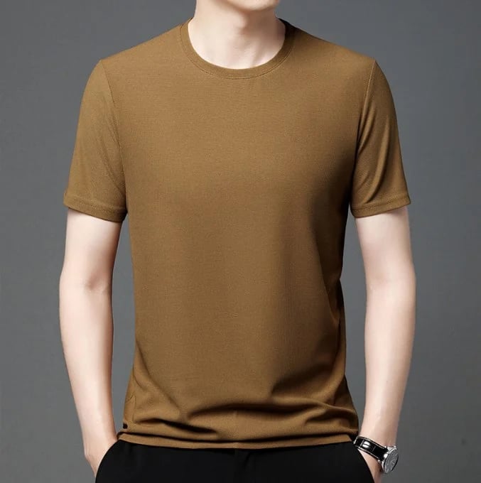 T-shirt από Πλεκτό Ύφασμα: Αναπνεύσιμο και Άνετο