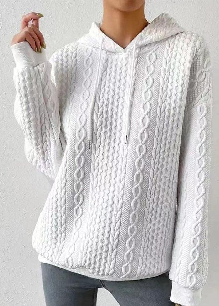 Jacquard-hoodie: komfort och stil förenade