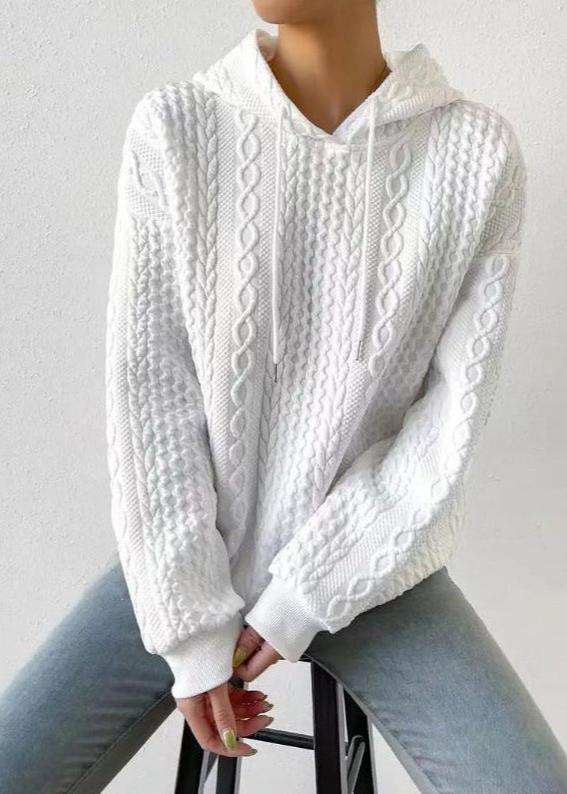 Jacquard-hoodie: komfort och stil förenade