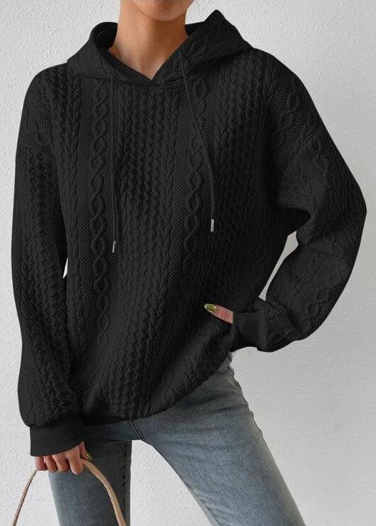 Jacquard-hoodie: komfort och stil förenade