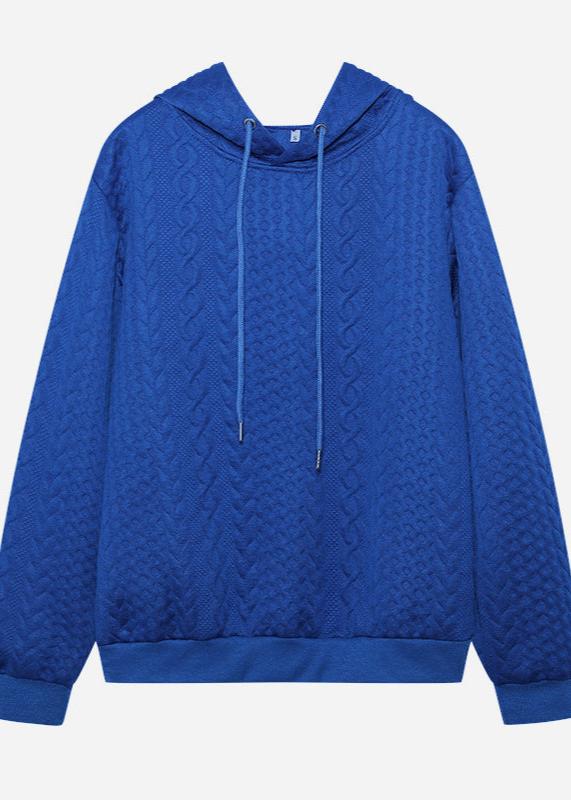 Jacquard-hoodie: komfort och stil förenade