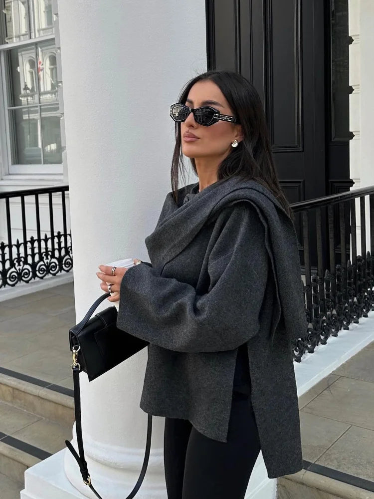 Kabát Mina™: Oversized elegance pro výrazný styl