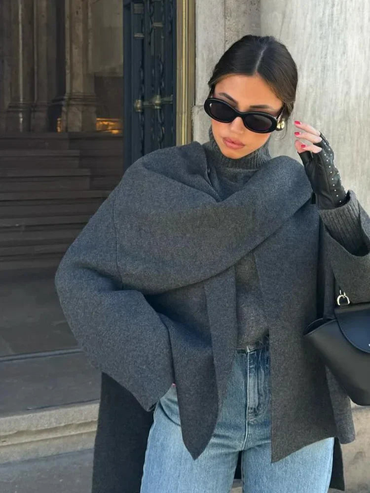 Kabát Mina™: Oversized elegance pro výrazný styl
