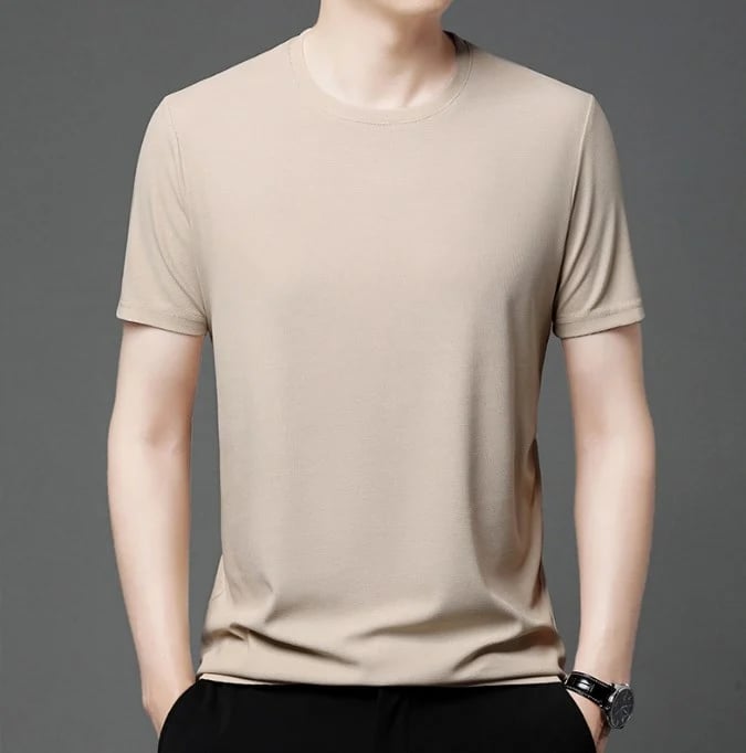 T-shirt από Πλεκτό Ύφασμα: Αναπνεύσιμο και Άνετο