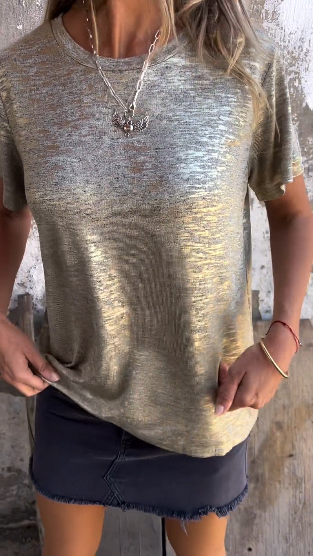 Ultralätt och stilig T-shirt för daglig komfort